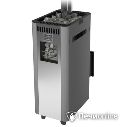 Дровяная банная печь Костёр ПаРус 24 с закрытой каменкой в Хабаровске